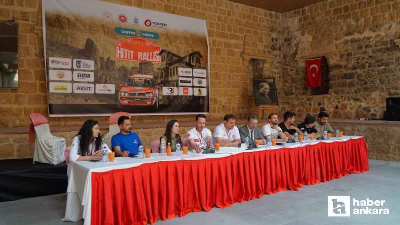 Beypazarı'nda ralli pilotları öğrencilerle buluştu!