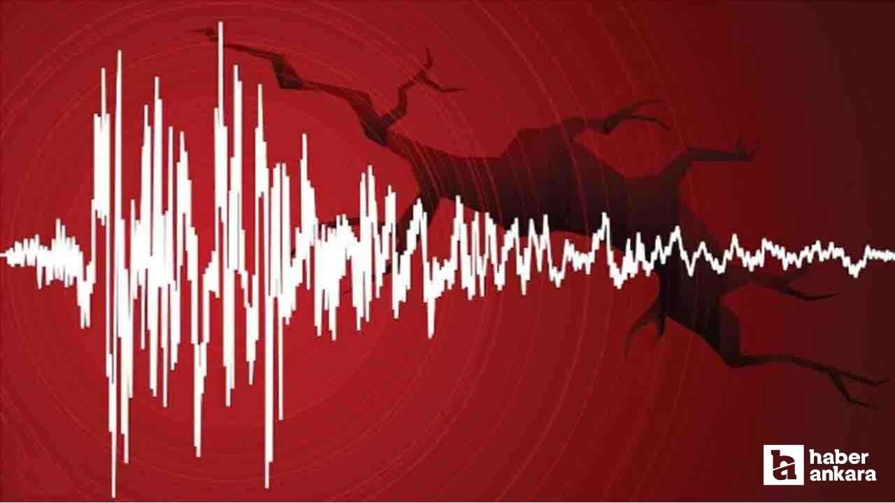 AFAD Bingöl Genç'te 4 büyüklüğünde deprem olduğunu duyurdu