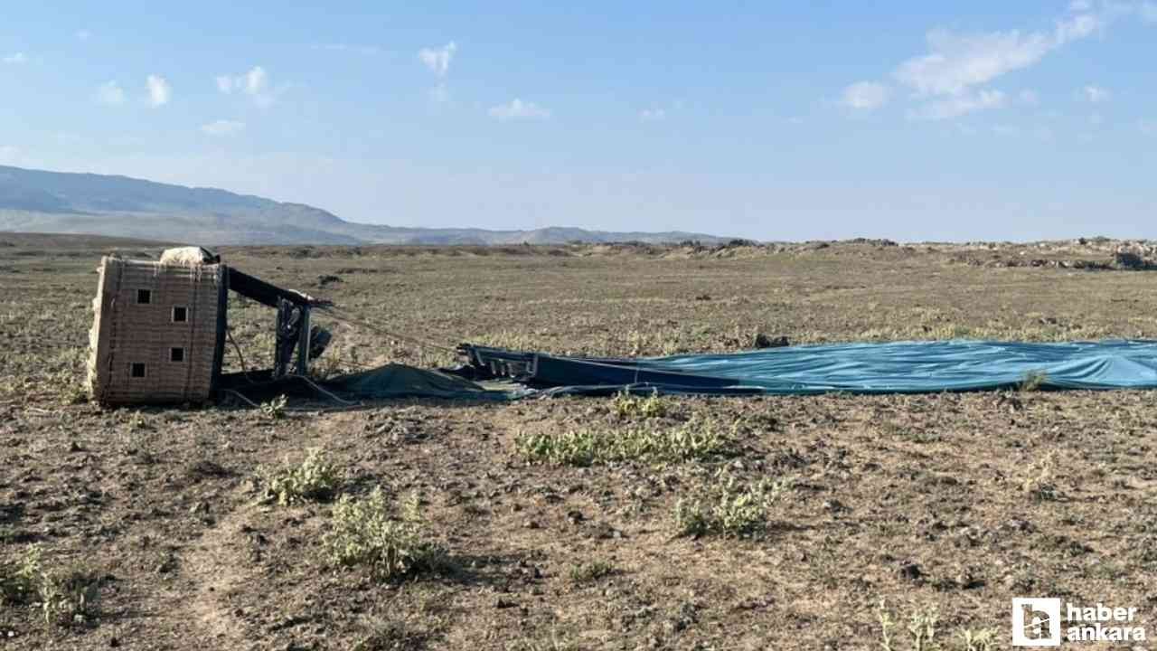 Aksaray'da 2 sıcak hava balonu düştü: Pilot öldü, 19 yaralı