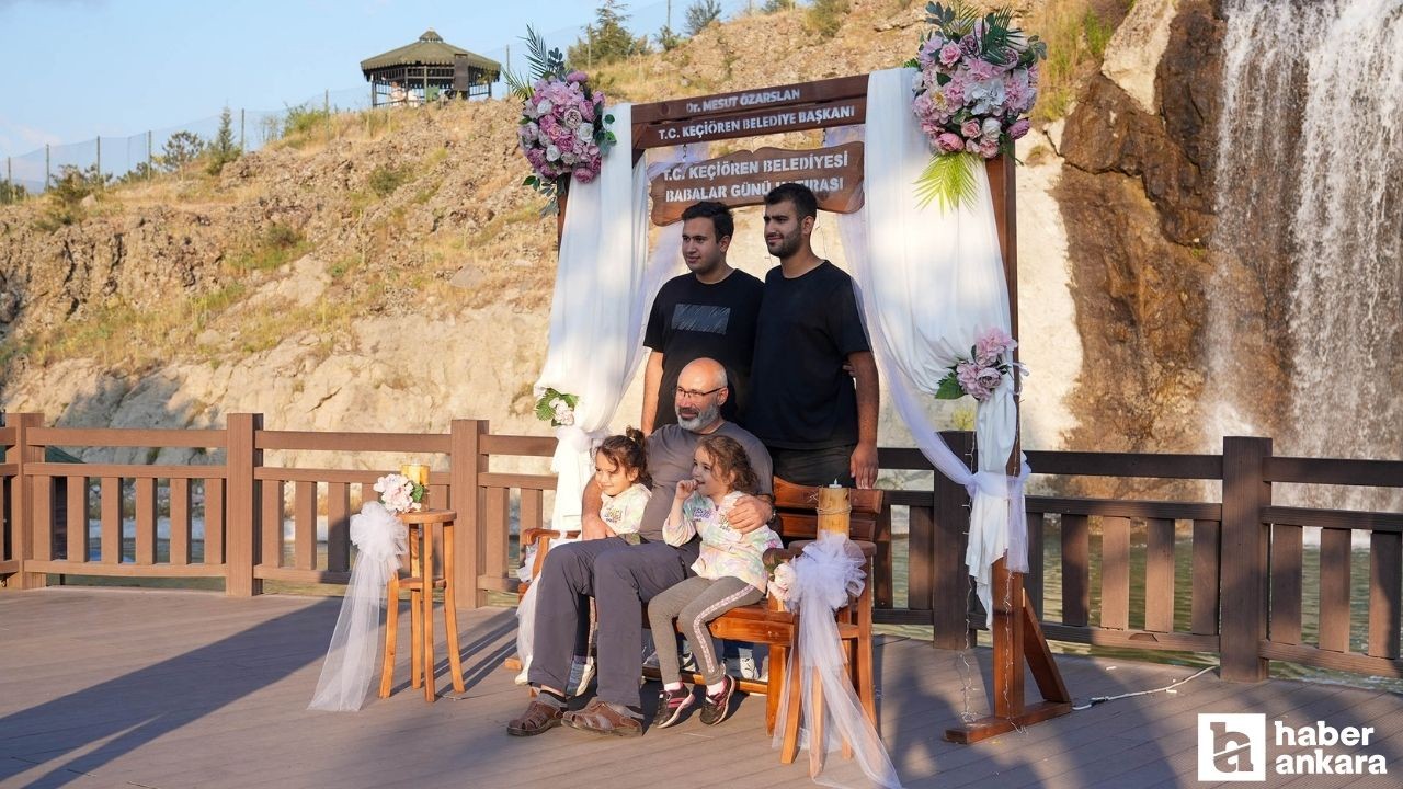 Keçiören Belediyesi Babalar Gününü hatıra köşesiyle unutulmaz hale getirdi