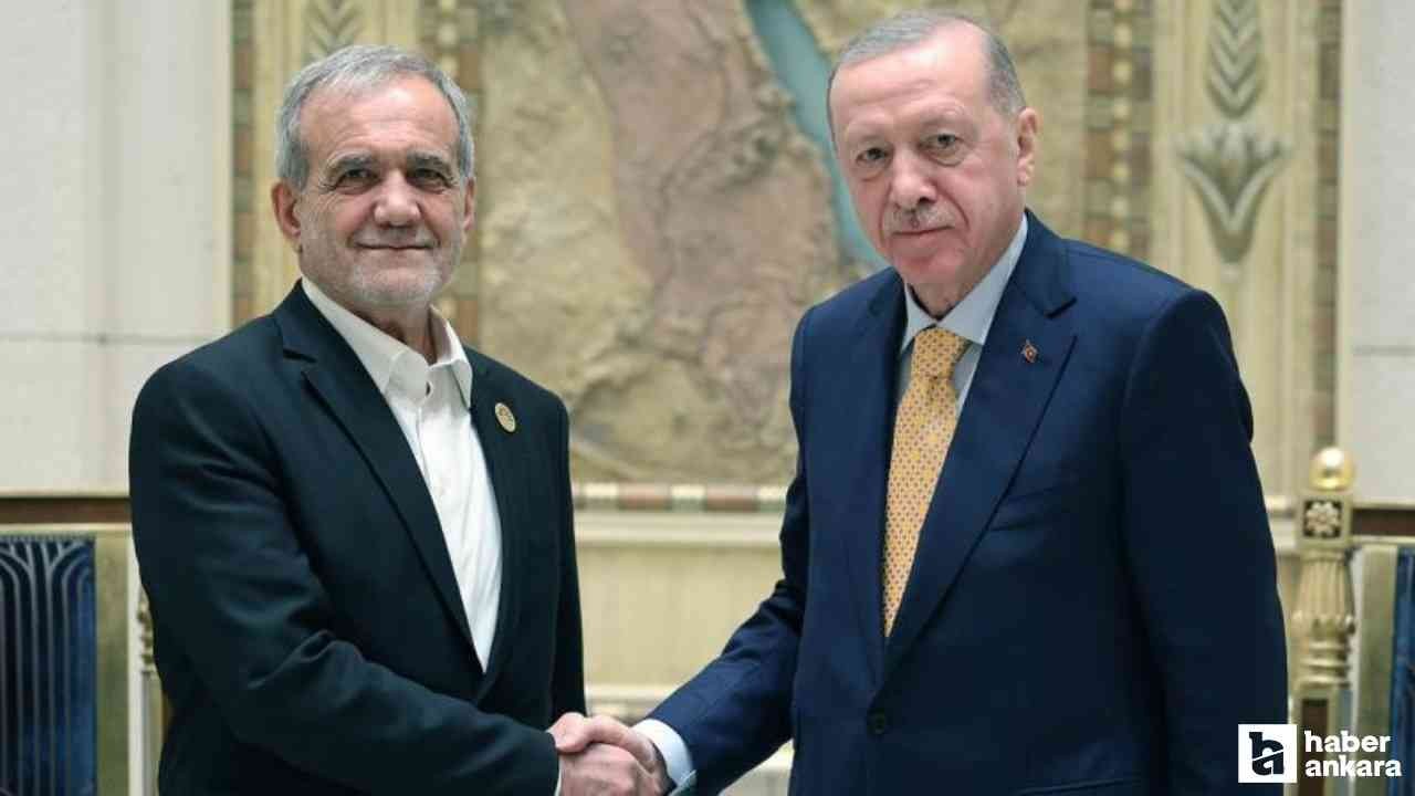 Cumhurbaşkanı Erdoğan ile İran Cumhurbaşkanı Pezeşkiyan telefonda görüştü