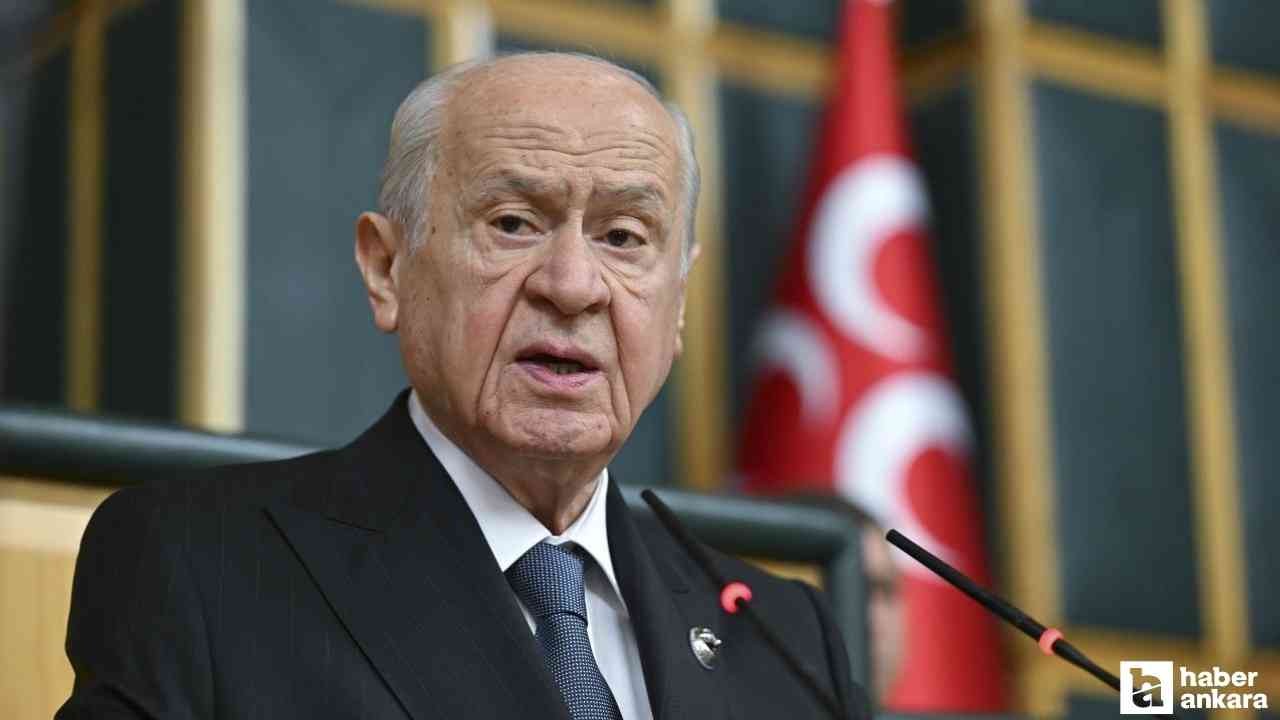Devlet Bahçeli İsrail'in amacını açıkladı!