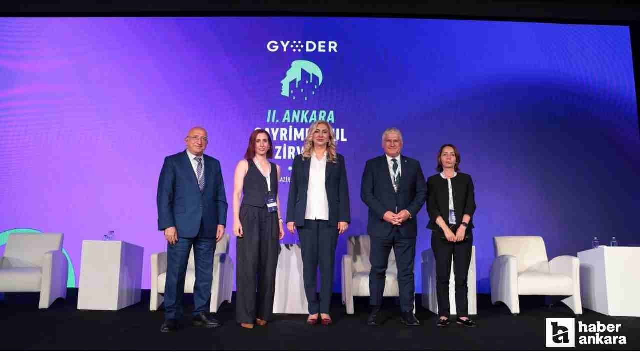 2. Ankara Gayrimenkul Zirvesi'nde sektör sorunları konuşuldu