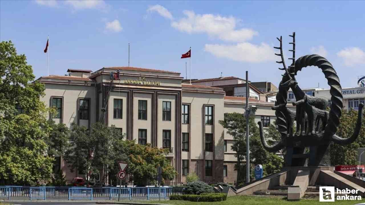 Ankara Valiliği araması olan 807 kişinin yakalandığını açıkladı