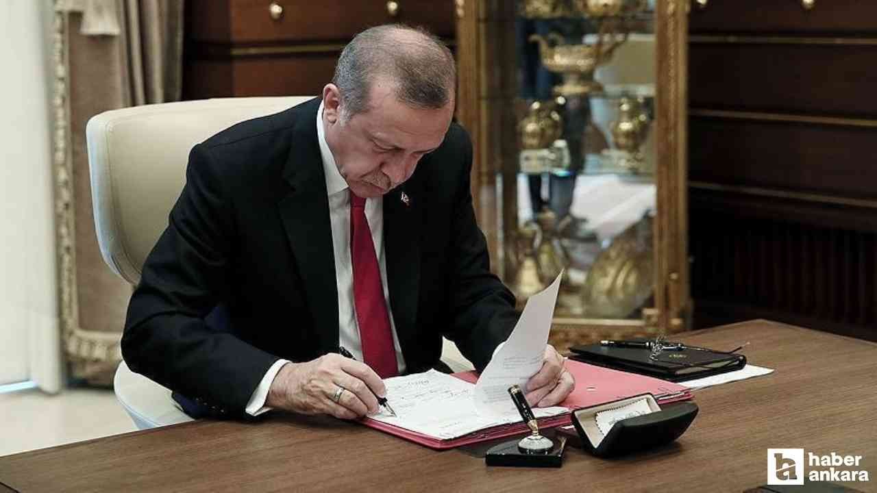 Cumhurbaşkanı Erdoğan'ın imzasıyla yeni atama kararları Resmi Gazete'de!