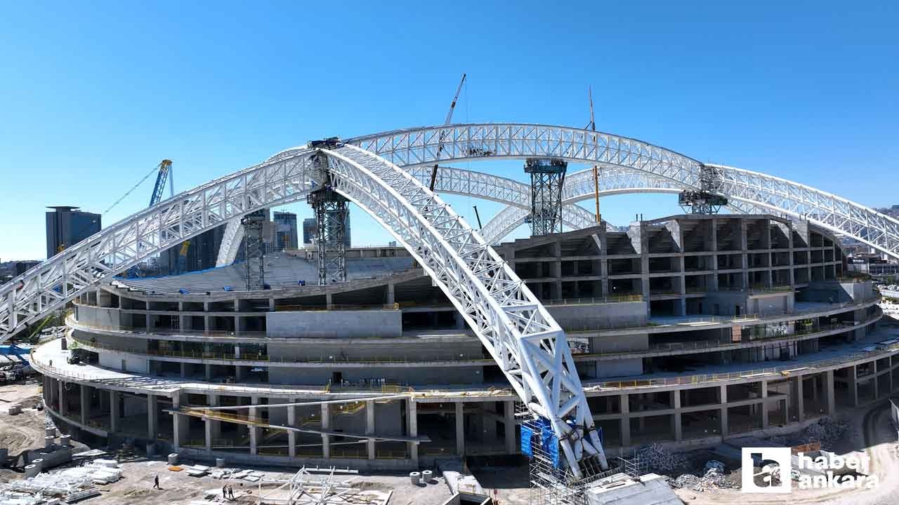Dünyanın en uzun çelik çatılı 3'üncü stadyumu Ankara'ya inşa ediliyor