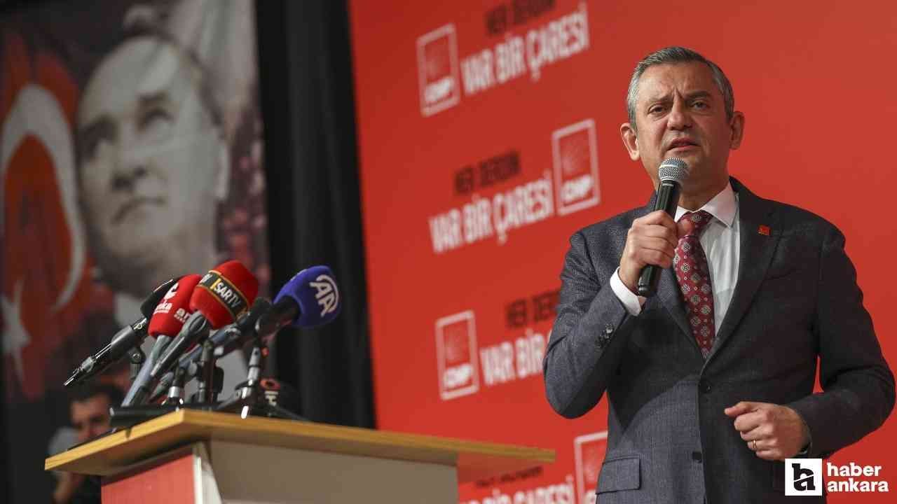Özgür Özel'den dikkat çeken asgari ücret çıkışı!