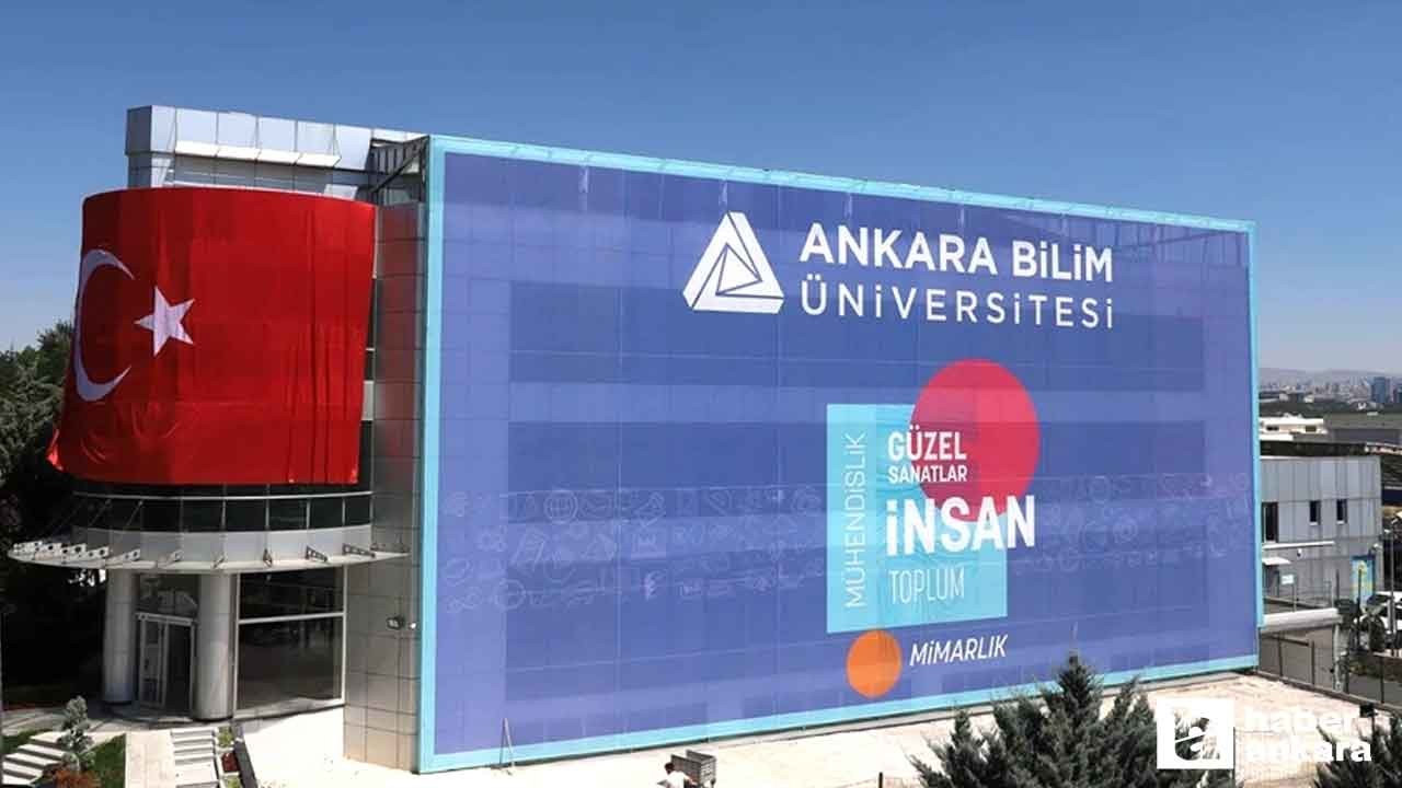 Ankara Bilim Üniversitesi öğretim üyesi alım ilanı yayımladı