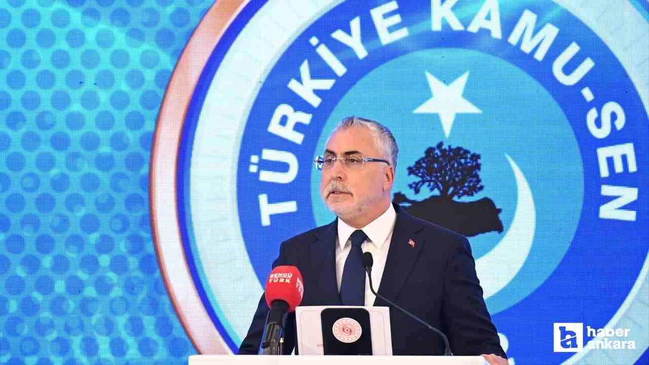 Bakan Vedat Işıkhan: Kamu işçisi zam pazarlığında ikinci teklif bu hafta verilecek
