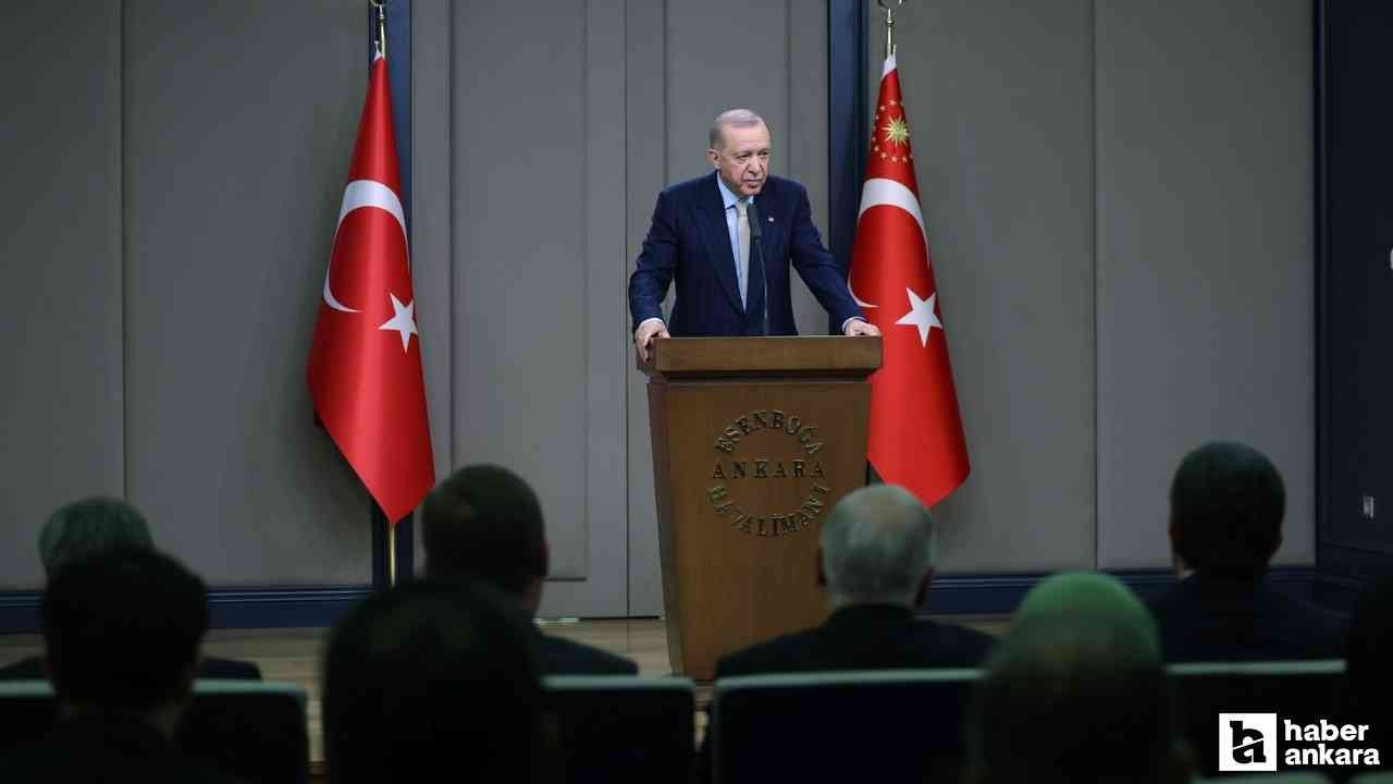 Cumhurbaşkanı Erdoğan 'Türkiye olarak ilkeli tavrımızı kararlılıkla sürdüreceğiz'