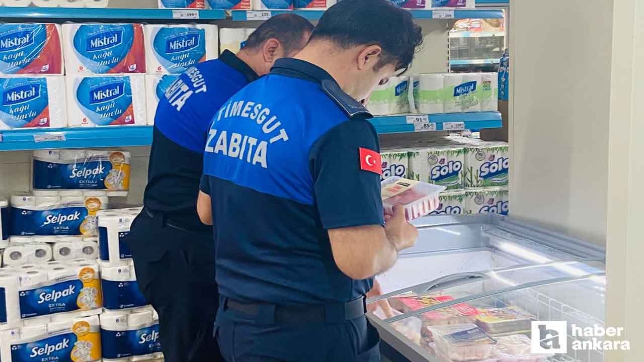 Etimesgut Belediyesi zabıta ekipleri denetimi sıkılaştırdı!