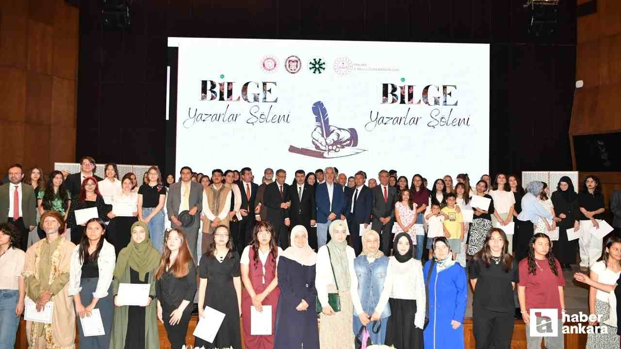 Ankara Valisi Vasip Şahin Bilge Yazarlar Şöleni'ne katıldı