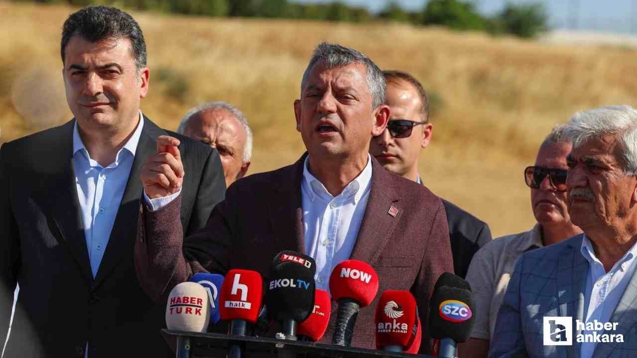 Özgür Özel: Haziran anketinde CHP'nin oyu yüzde 40'ın üzerine çıktı