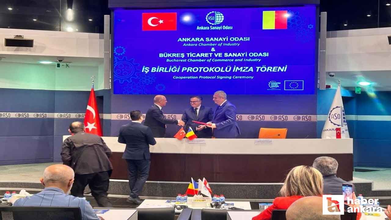 ASO ve Romanya Büyükelçiliği, işbirliği protokolüne imza attı