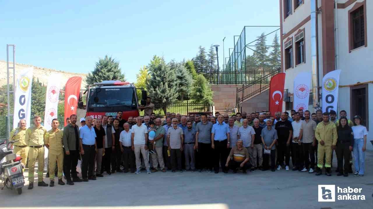 Beypazarı'nda imamlar orman yangınlarına karşı bilgilendirildiler