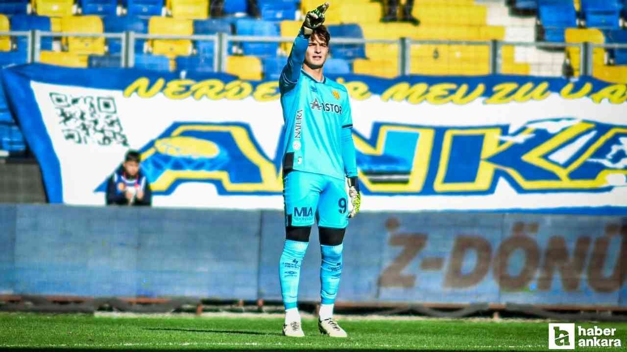 Ankaragücü’nün genç kalecisi Görkem Cihan, değerini artırıyor
