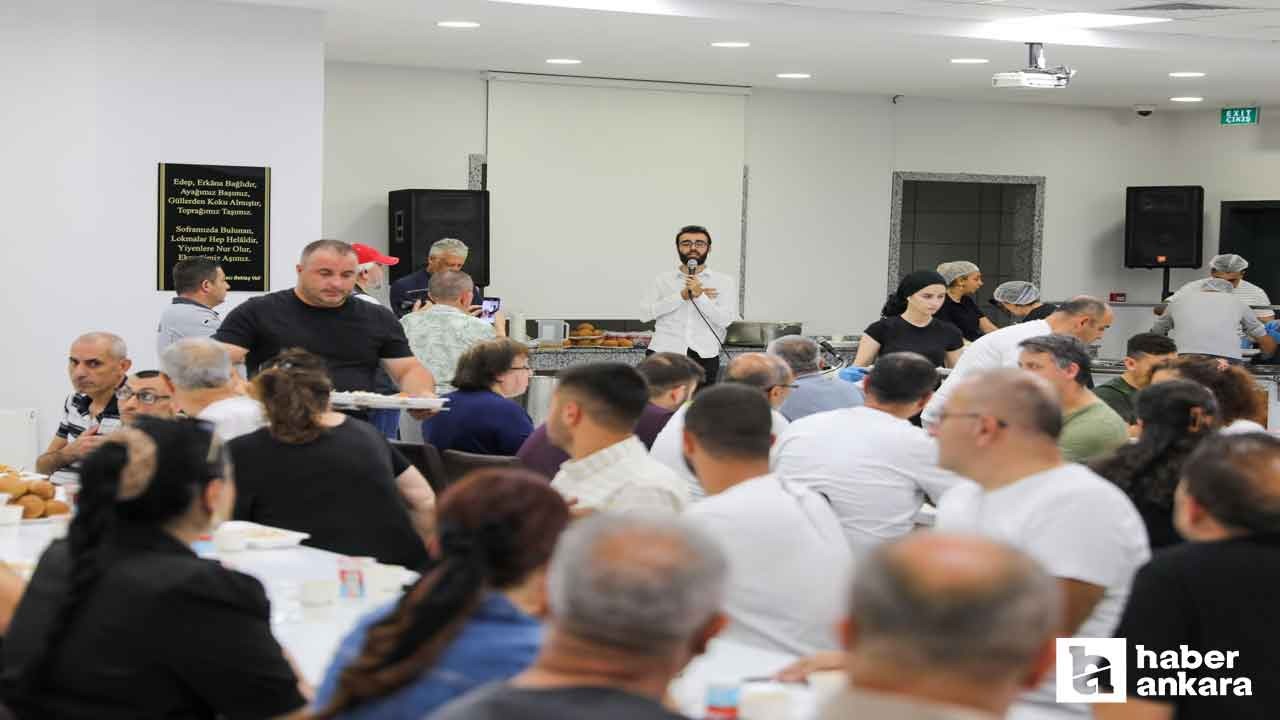 Etimesgut Belediyesi'nden Muharrem ayı boyunca iftar programı!