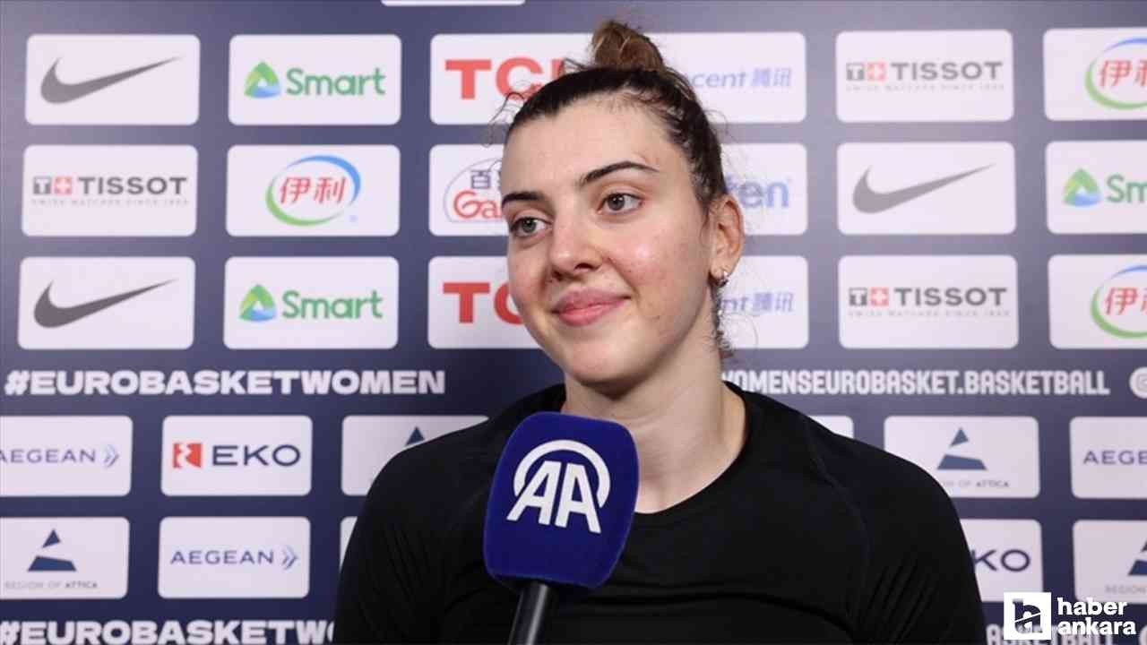 Milli basketbolcu Elif Bayram’ın İtalya maçı üzüntüsü geçmedi