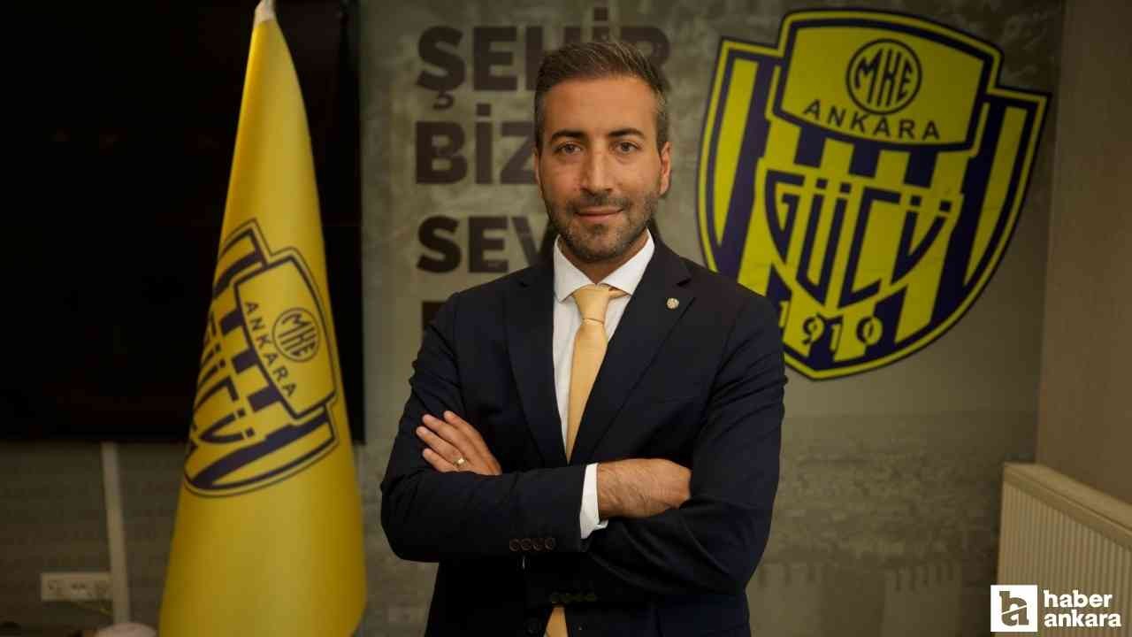 Gazi Ercüment Tekin: Ankaragücü’nün bir kuruşunun dahi takipçisiyiz