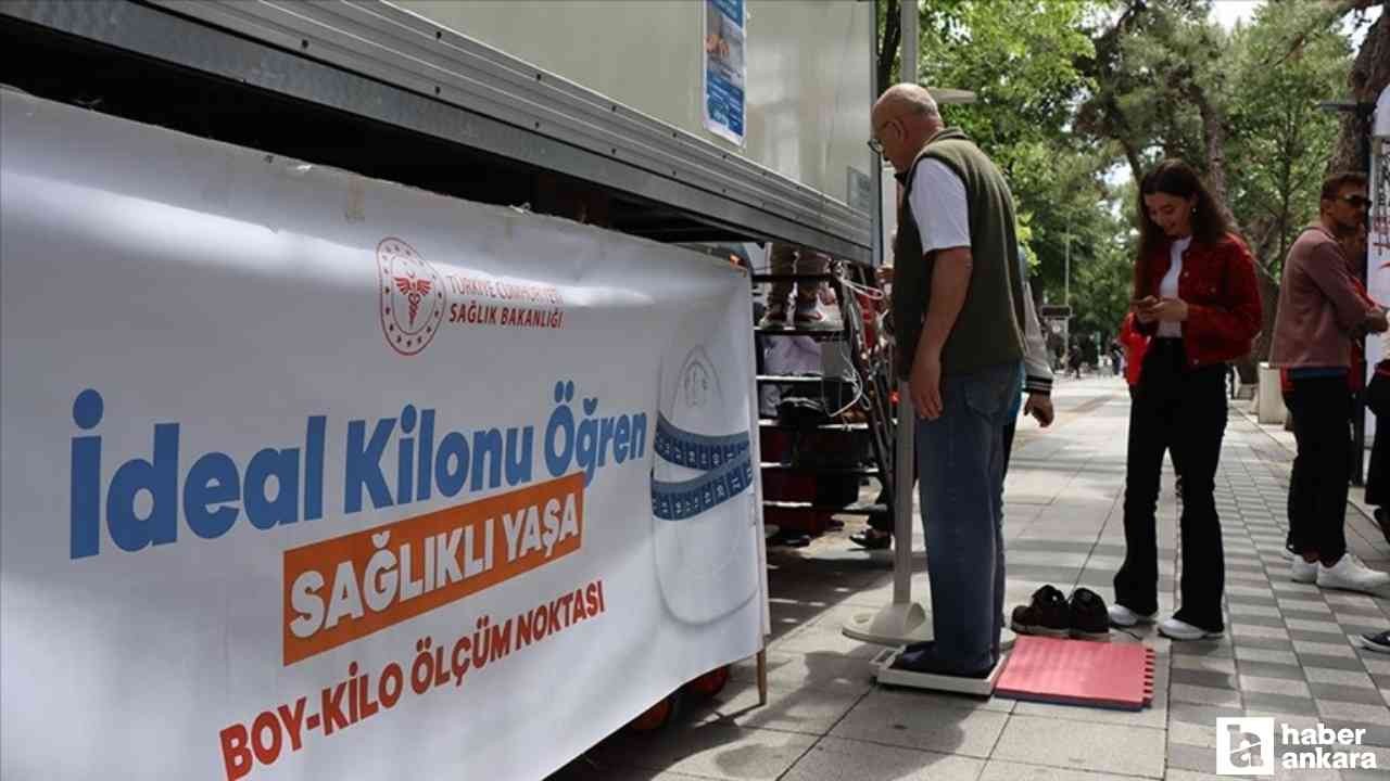 Sağlık Bakanlığı'nın kilo ölçüm kampanyasına 5 milyon kişi katıldı