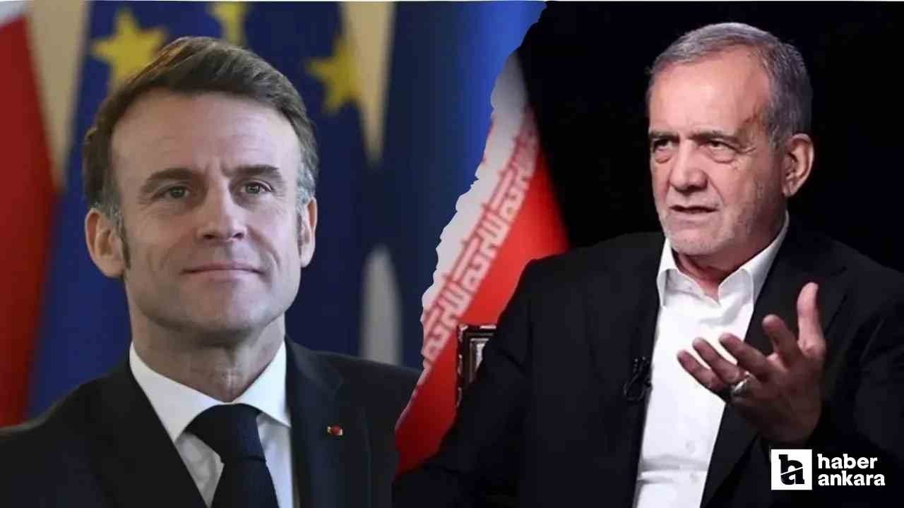 Macron İran'dan 2 Fransız tutuklunun serbest bırakılmasını istedi
