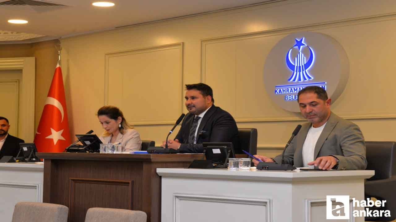 Kahramankazan Belediyesi Temmuz ayı olağan meclis toplantısı yapıldı