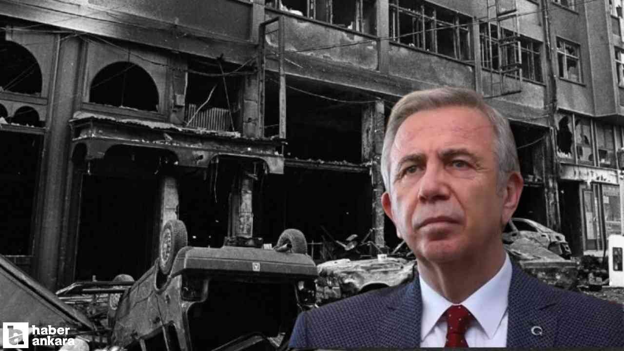 Mansur Yavaş'tan 'Sivas Katliamı' paylaşımı: 'Unutmadık, unutmayacağız'