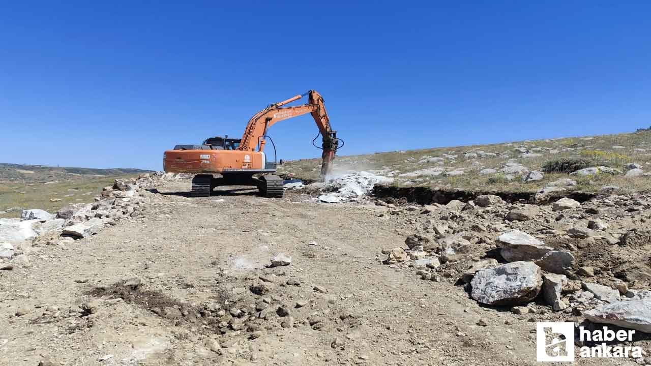 Pursaklar Belediyesi yeni imar yolları açıyor