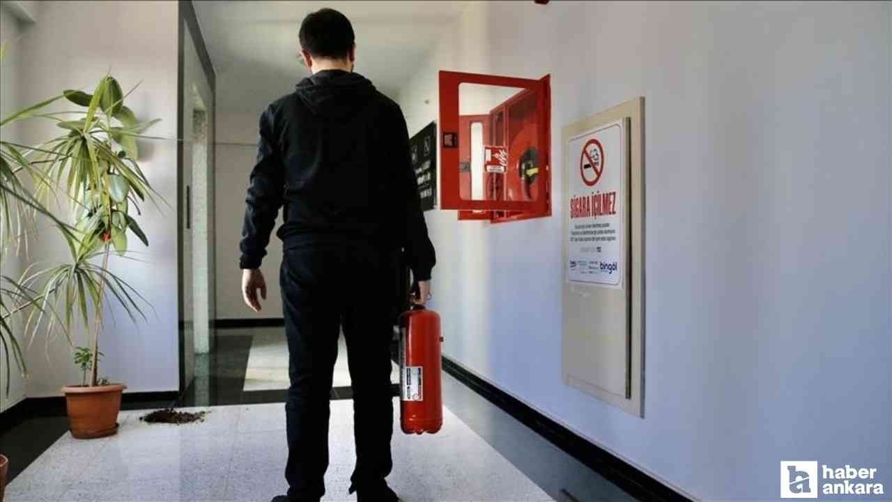 Site ve binalardaki yangın önlemlerinin tamamlanması için son tarih 31 Aralık!