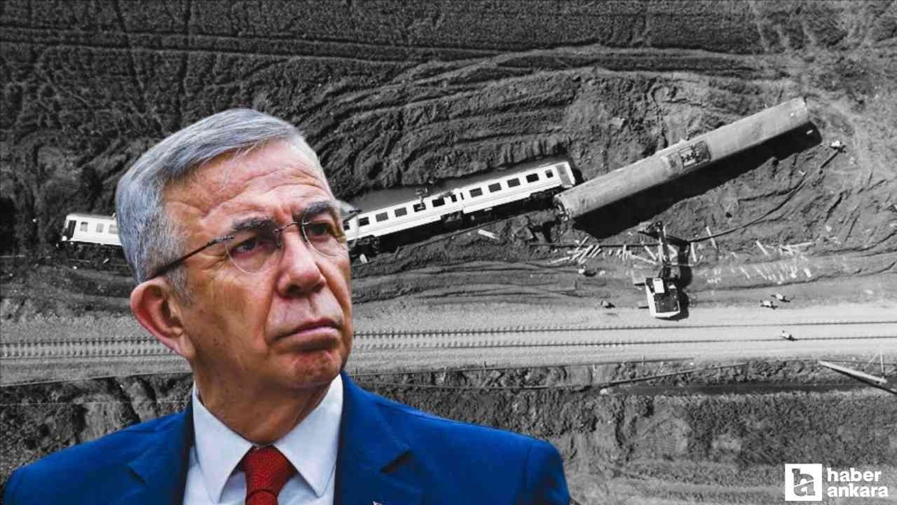 Başkan Yavaş'tan Çorlu tren faciası paylaşımı: 'Unutmadık, unutmayacağız'