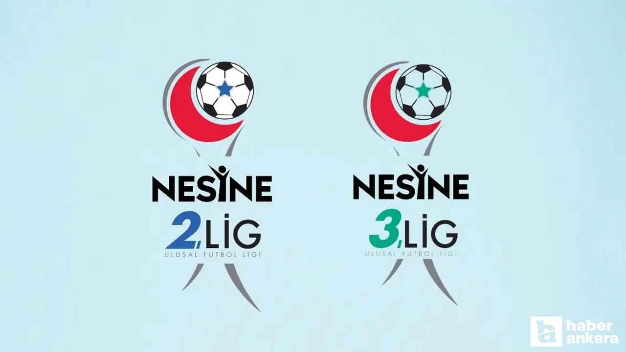2 ve 3.Ligde fikstür çekildi: Ankara takımlarının rakipleri kim oldu?
