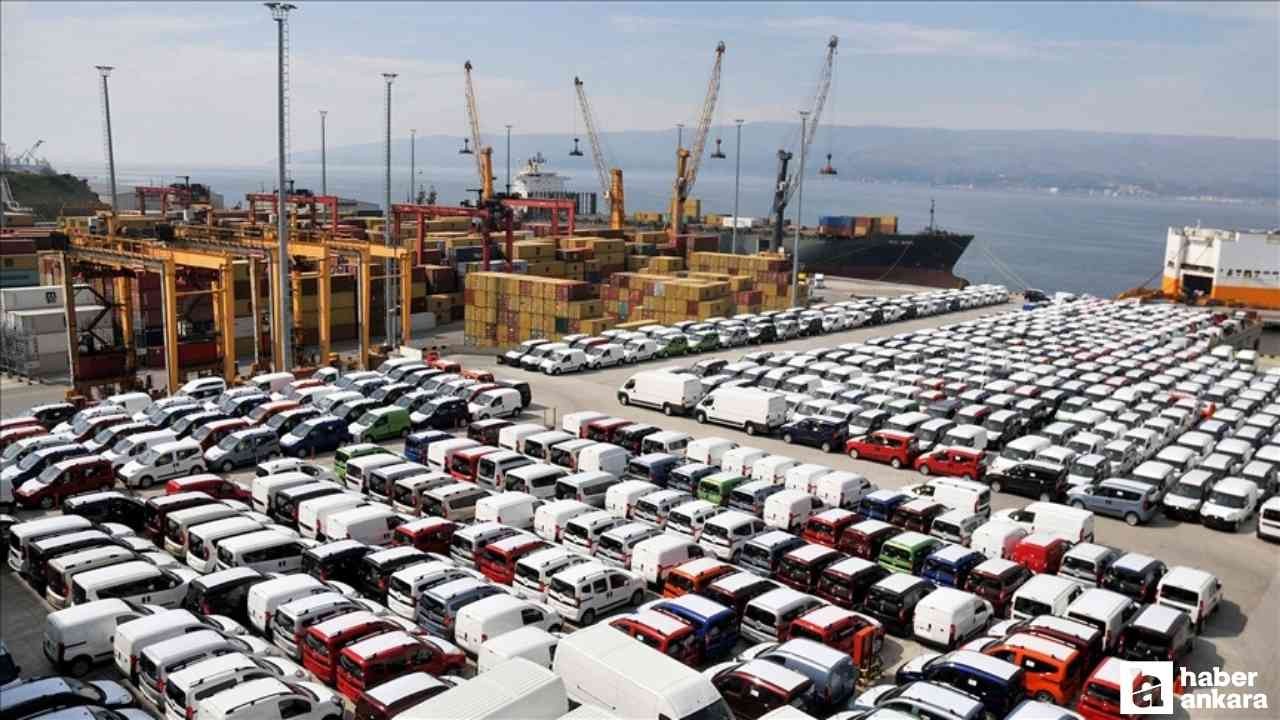 Otomotiv ihracatına ilişkin ilk 6 aylık rakamlar açıklandı
