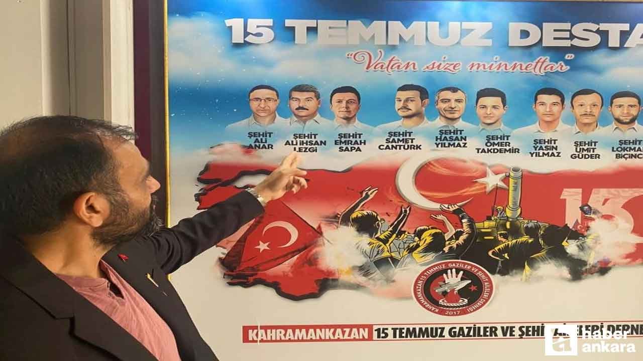 15 Temmuz gecesi Kahramankazan'da yaşananları anlattılar...