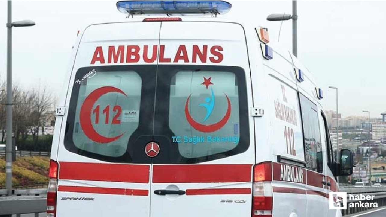 Akyurt'ta kargo aracının çarptığı çocuk yaralandı