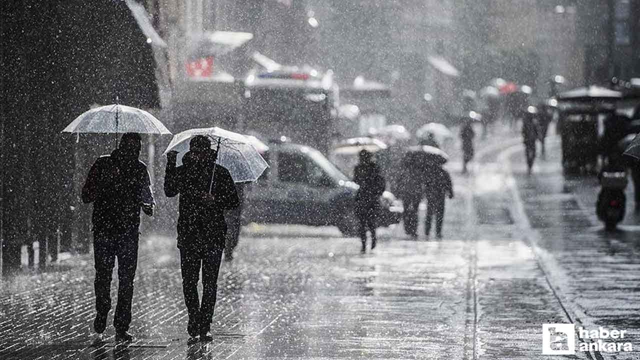Ankara'ya yaz yağmuru geliyor! Şemsiyeleri hazırlayın