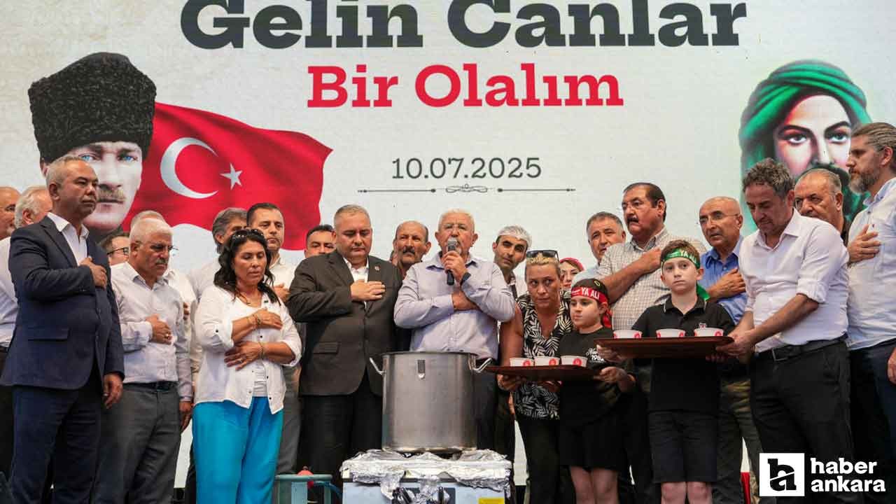 Keçiören Belediyesi Kerbala şehitlerini andı, lokma ve aşure dağıttı
