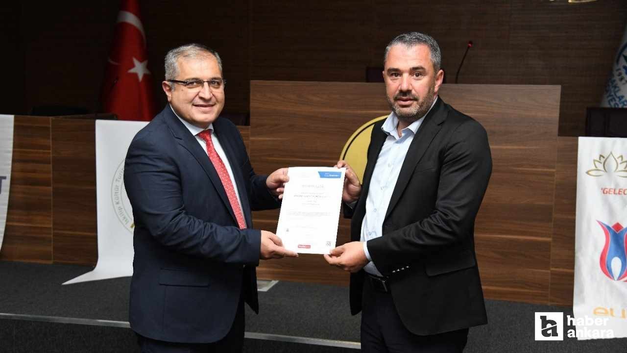 Pursaklar Belediyesi'nde Çevresel Sürdürülebilirlik toplantısı yapıldı