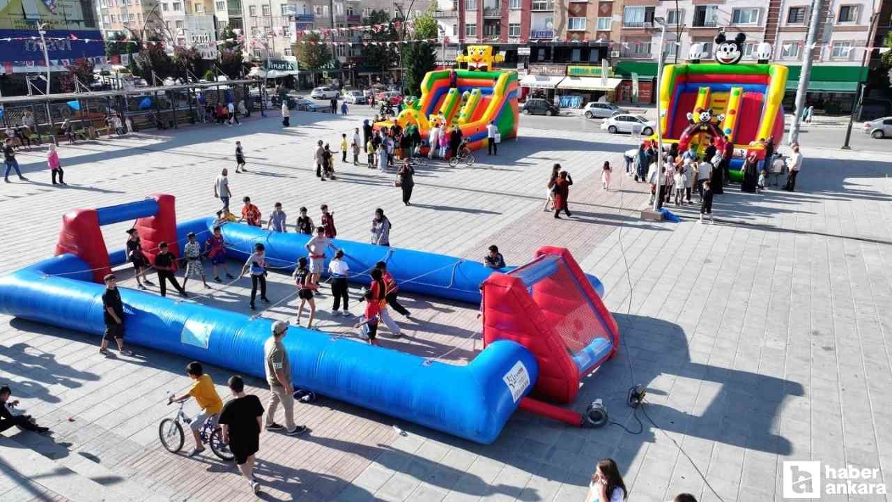 Sincan Belediyesi mahalle şenlikleri kaldığı yerden devam ediyor