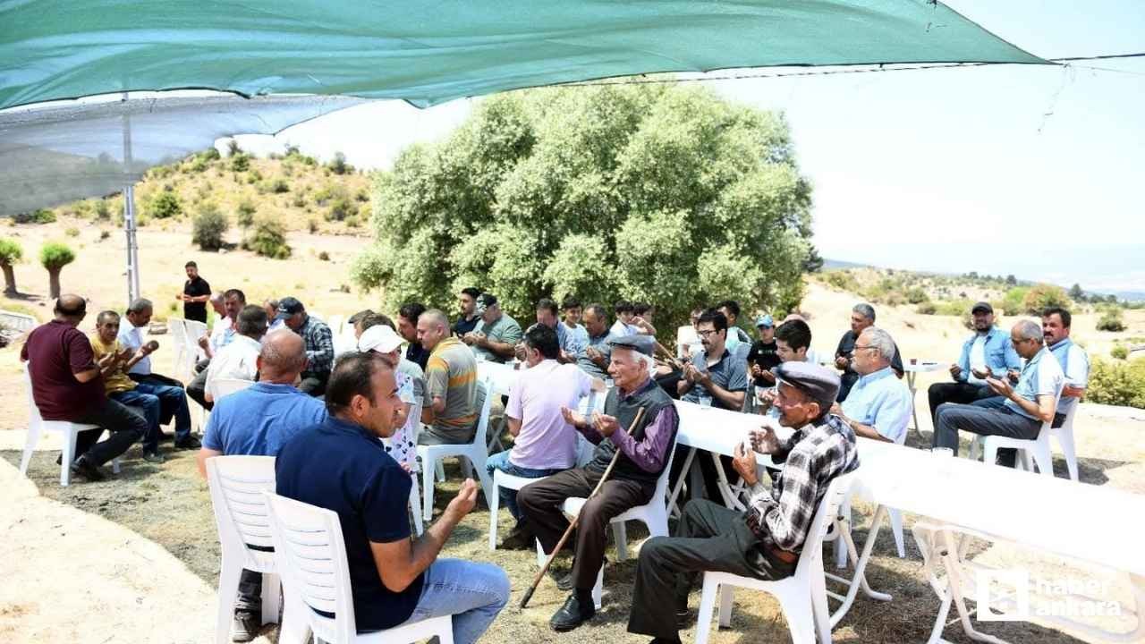 Beypazarı'nda vatandaşlar topluca yağmur duası ettiler