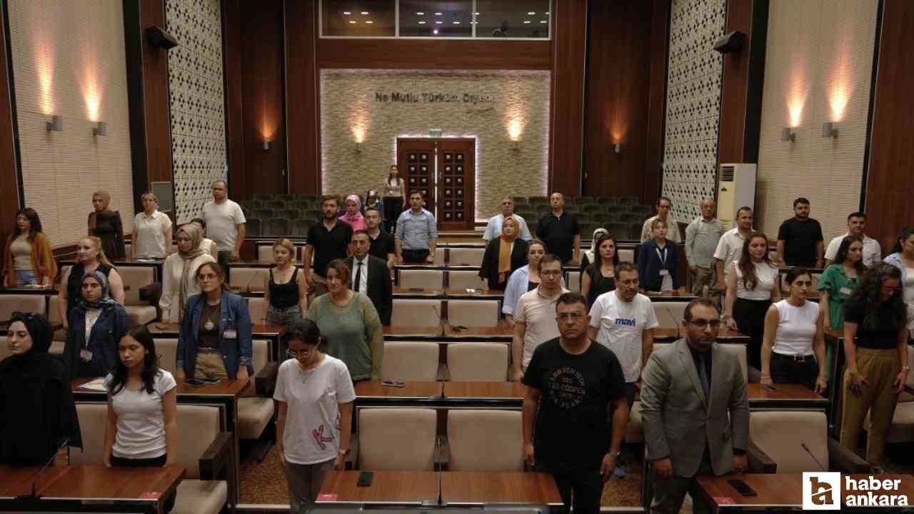 Keçiören Belediyesi, personellere sağlıklı yaşam eğitimi verdi