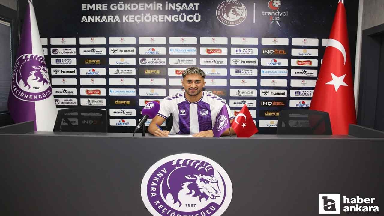 Keçiörengücü, Ahmet Uzun ile sözleşme imzaladı