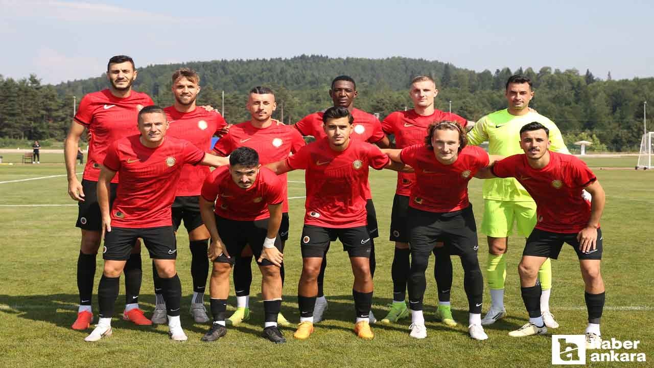 Gençlerbirliği, yeni sezon hazırlıklarını Bolu'da sürdürüyor