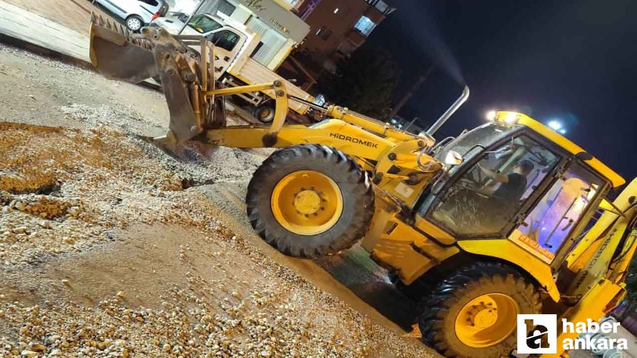 Pursaklar Belediyesi selin yaralarını sarmaya devam ediyor