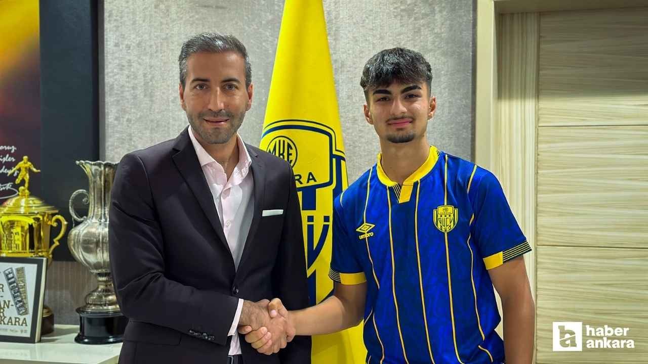 Miraç Şimşek Ankaragücü ile sözleşme imzaladı