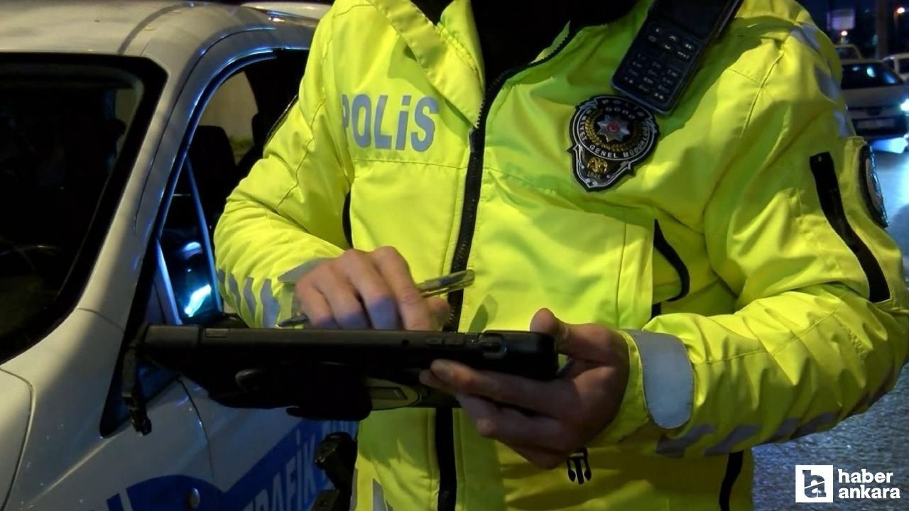 Başkentte sahte ehliyet kullandığı öne sürülen sürücüye 37 bin TL ceza!