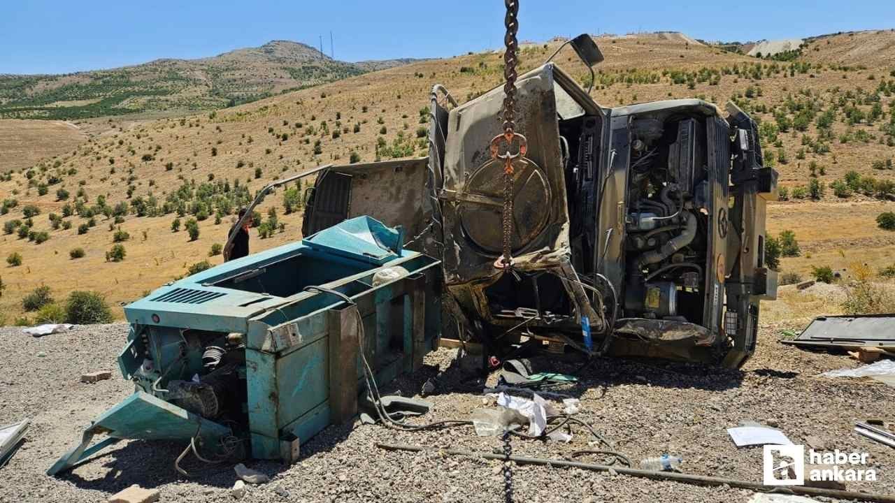 Malatya'da askeri araç kaza yaptı: 1 asker şehit oldu, 1 asker yaralandı