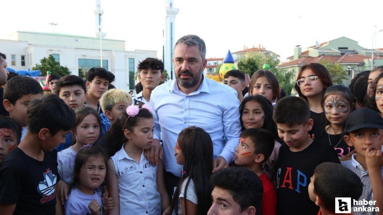 Pursaklar Belediyesi'nin Çocuk Şenliği 25 Temmuz'da başlayacak