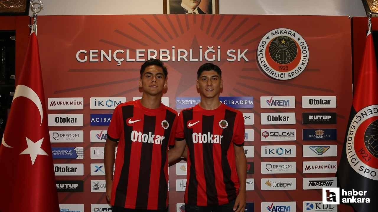 Gençlerbirliği 2 genç futbolcuyla profesyonel sözleşme imzaladı