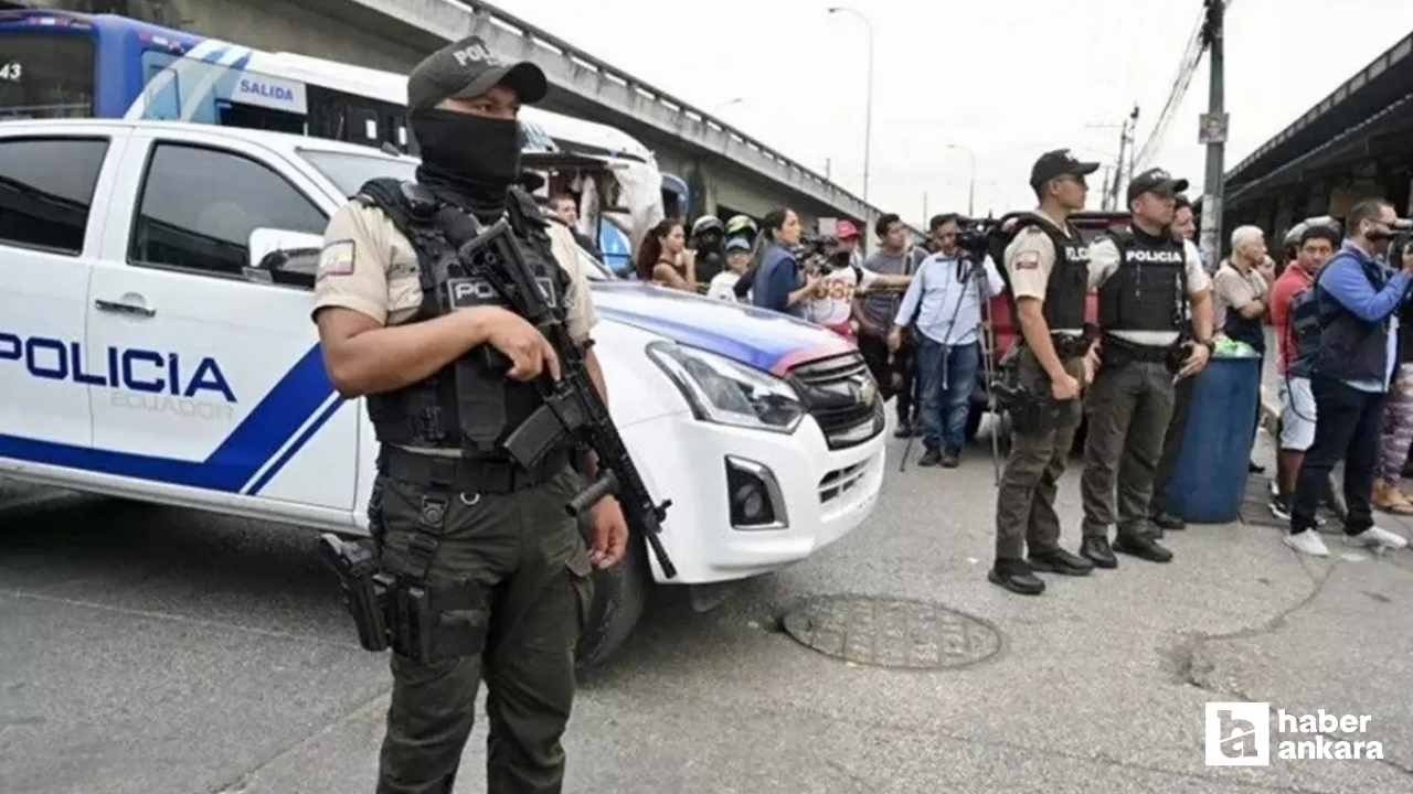 Ekvador'da silahlı saldırıda 17 kişi öldü 14 kişi yaralandı