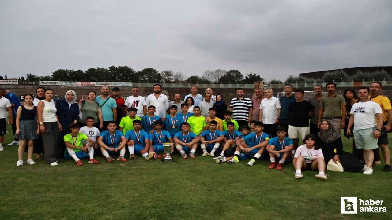 Polatlı Gençler Gücü, U17 Türkiye Şampiyonası'nda ikinci oldu